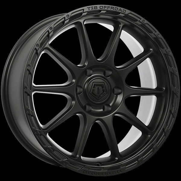 Stunning TIS Wheels 563 - 20x9.0 Satin Black Wheels for a Striking Ride