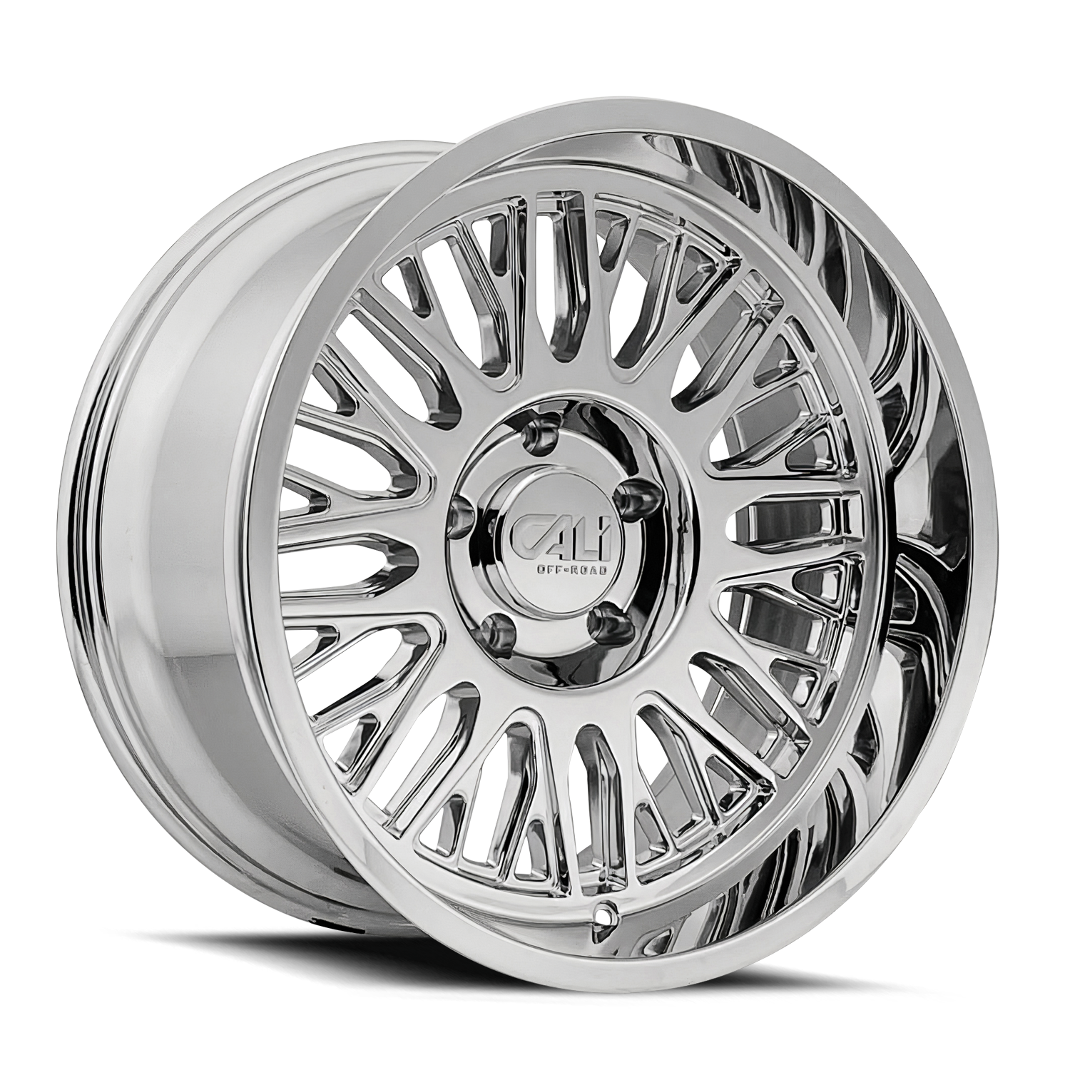 Unleash Your Off - Road Beast with CALI OFF - ROAD VERTEX 26x14 Chrome Wheels