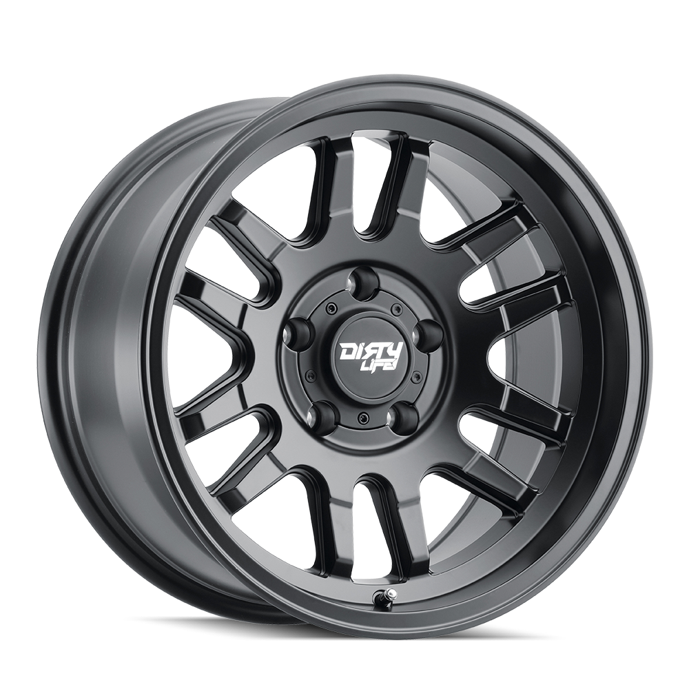 Unleash Your Adventure with DIRTY LIFE CANYON 17x9 5x127 ET-38 71.5 Matte Black Wheels