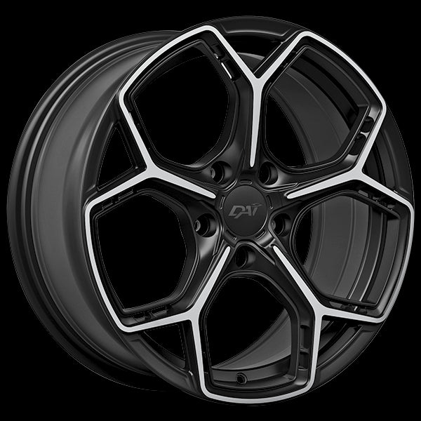 DAI Wheels WIDOW 16x7.0 - Stunning Gloss Black Machined Face Wheels!