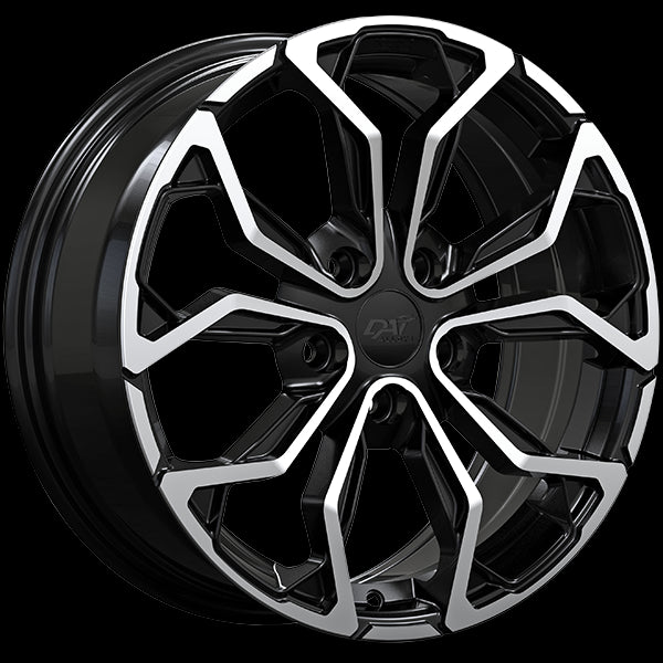 DAI Wheels MUSE - Stunning 17x7.0 Gloss Black Wheels with Machined Face