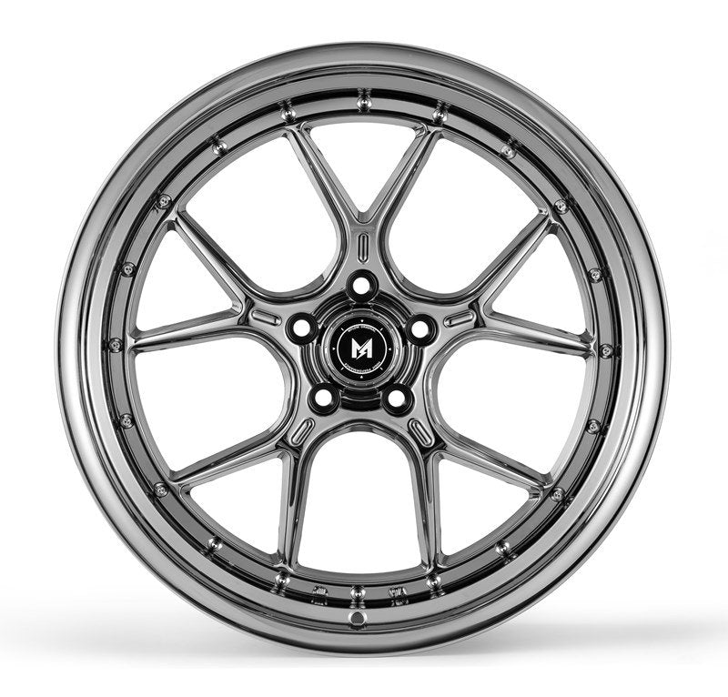 Stunning MFlow MFL1 Chrome (PVD) Wheels - 18X8.5 5X114.3 ET35 73.1