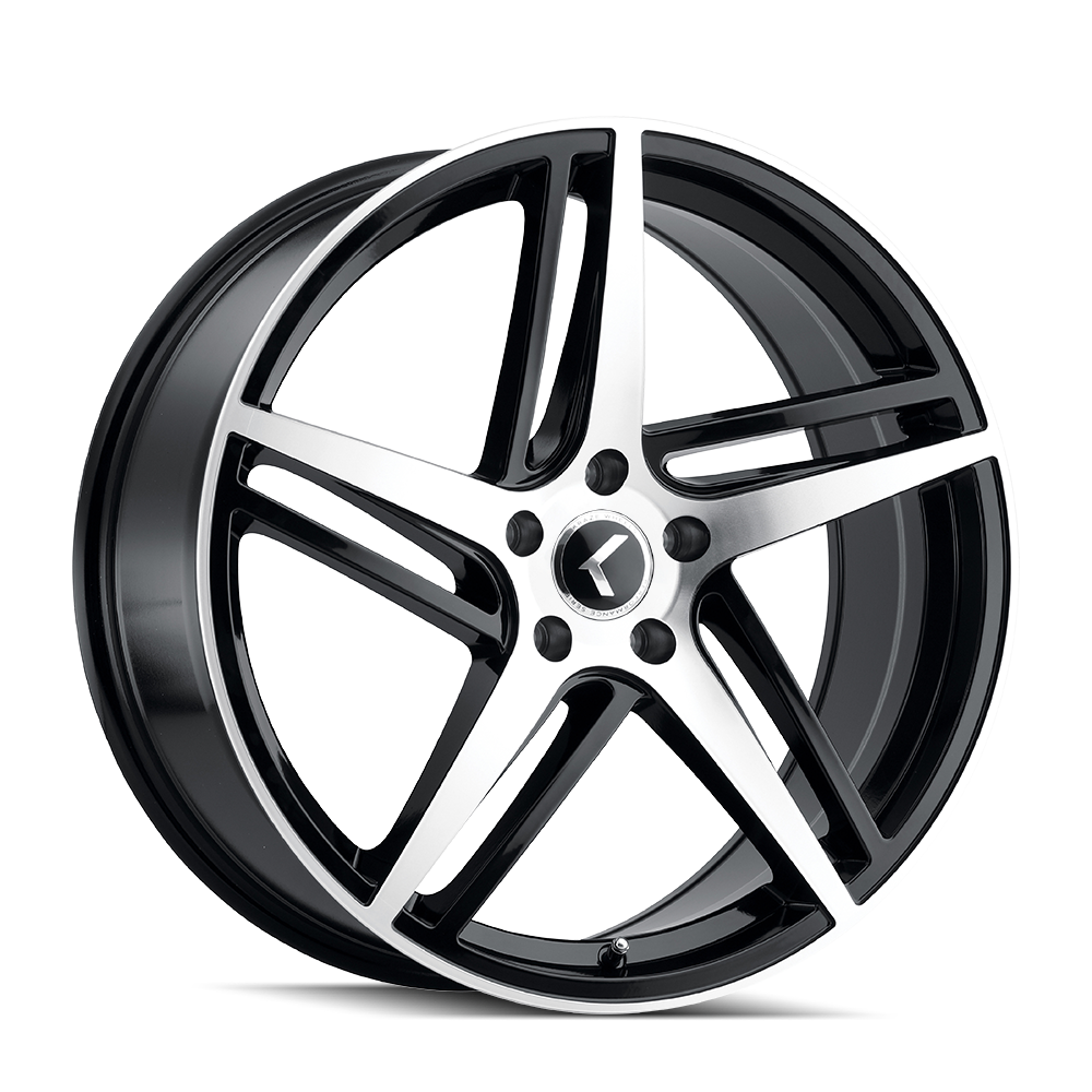 Stunning KRAZE MILANO Wheels - 20x8.5, 5x115, ET38, Gloss Black Machined Finish