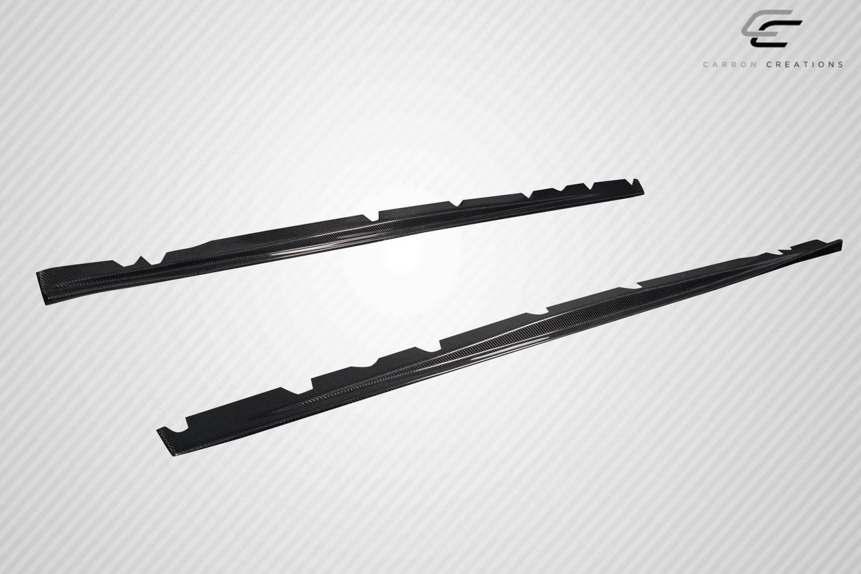 Transform Your 1992 - 1998 BMW M3 E36 with Carbon Creations Wallen Side Skirt Rocker Panel Splitters (2 Pieces)