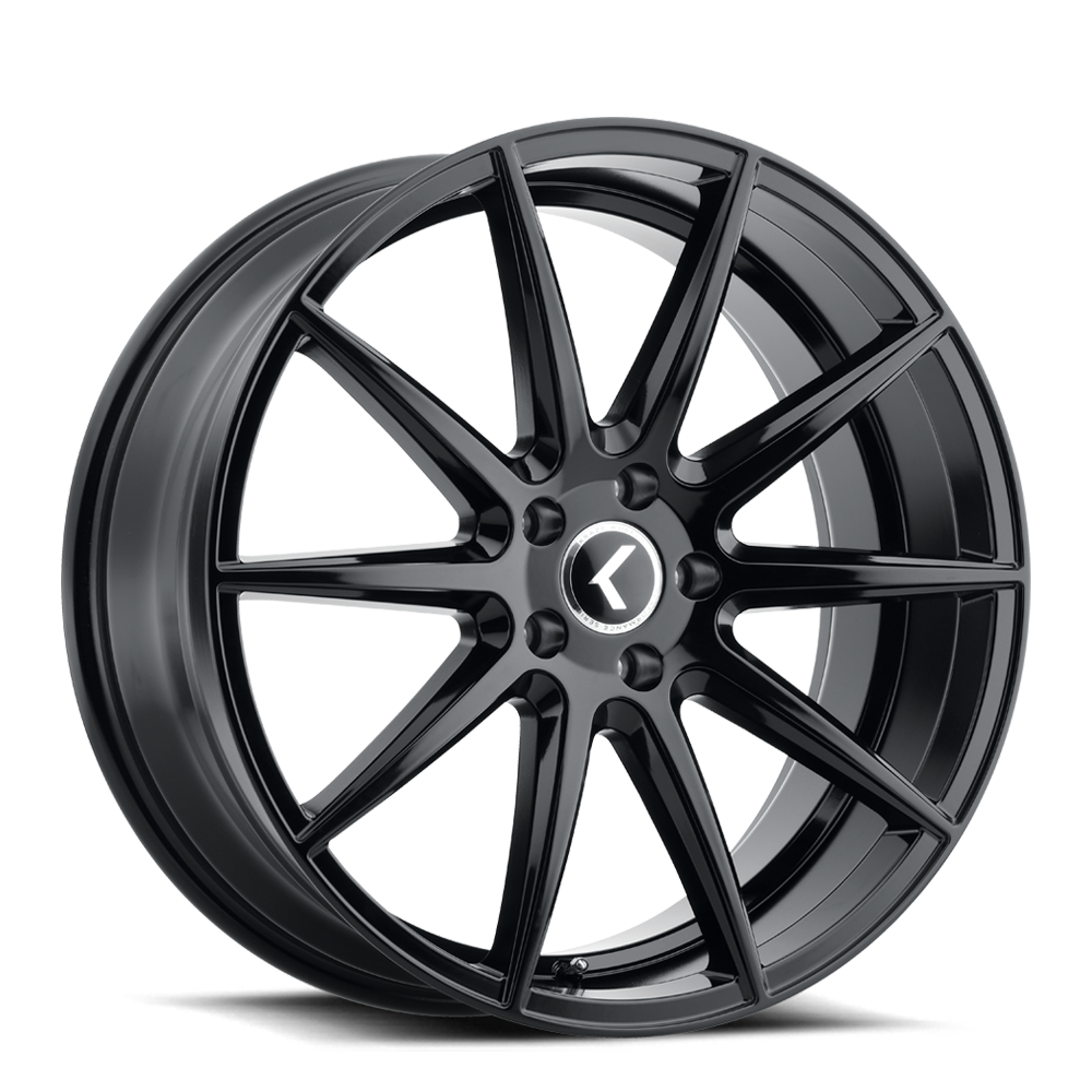 KRAZE COSMOS 18x8 5x120 ET40 74.1 Gloss Black - Stunning Wheels for Your Ride