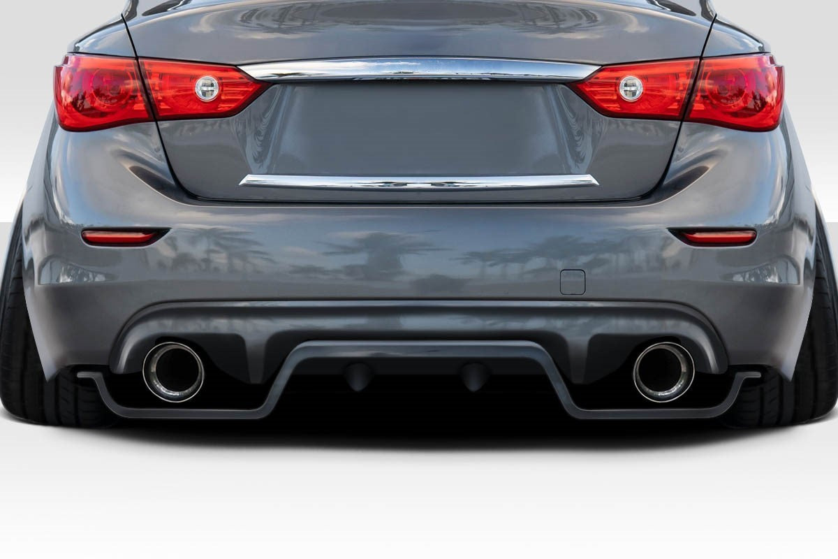Get the 2014 - 2023 Infiniti Q50 Duraflex Bulba Rear Diffuser - 2 Pieces Now!