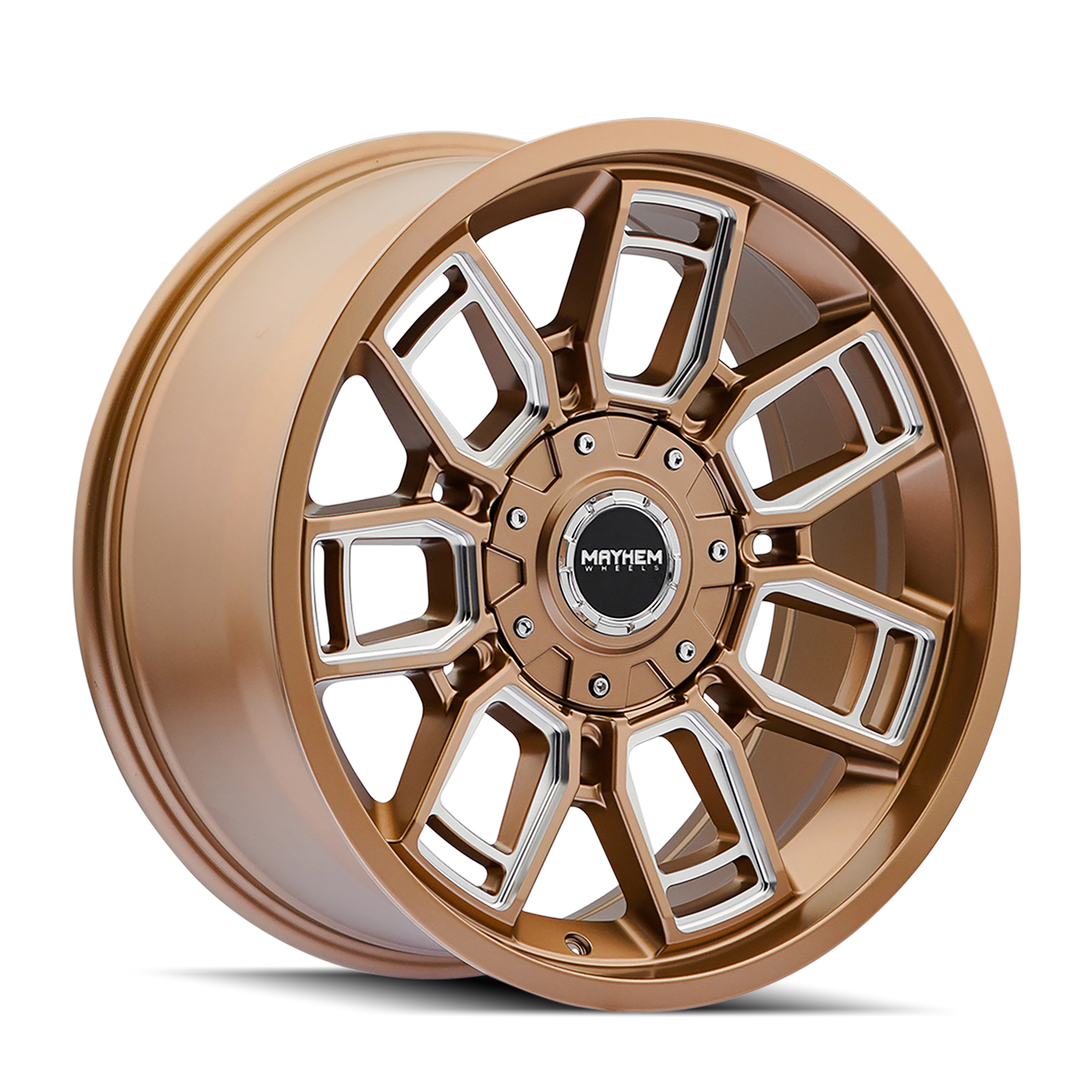 MAYHEM ORDINANCE Wheels - 20x9, 6x135/6-139.7 ET0 106 Matte Bronze - Unleash Your Ride's Potential!