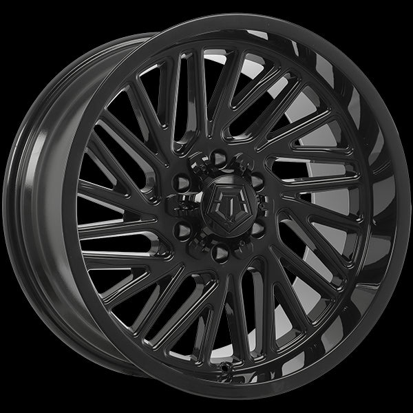 Stunning TIS Wheels 553 - 20x10.0 Gloss Black Wheels for an Eye - Catching Ride