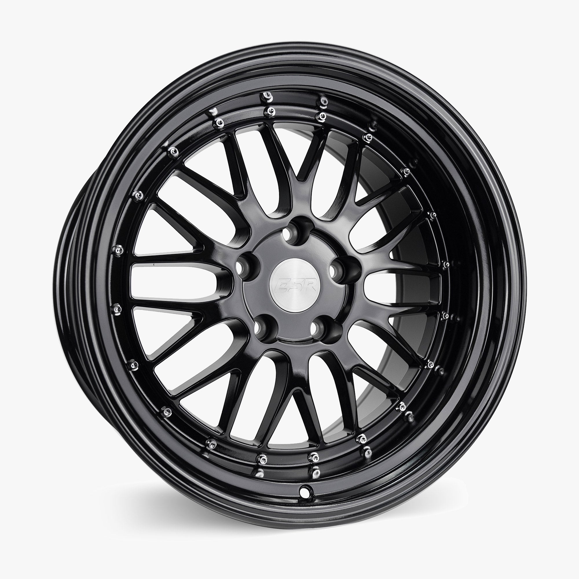 ESR SR01 19x10.5 5x120 ET22 Stunning Vacuum Black Chrome Wheels
