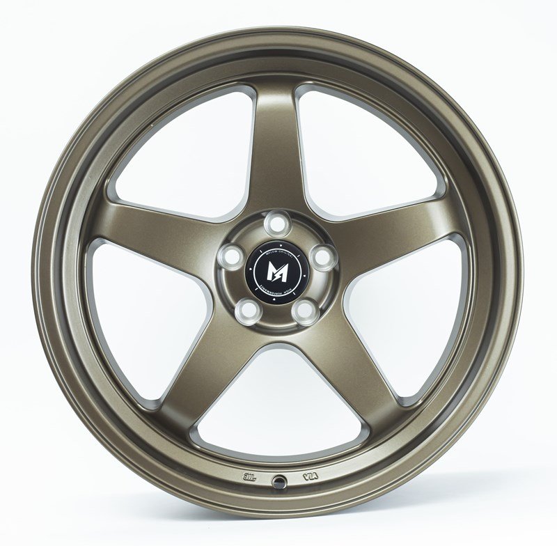 Stunning MFlow MFR3 18X8.5 5X100 ET35 73.1 Matt Bronze Wheels