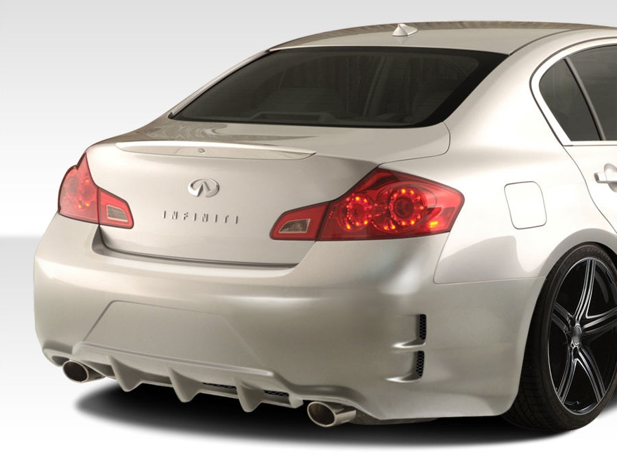 Upgrade Your 2007 - 2013 Infiniti G Sedan with Duraflex Elite Rear Bumper Cover!