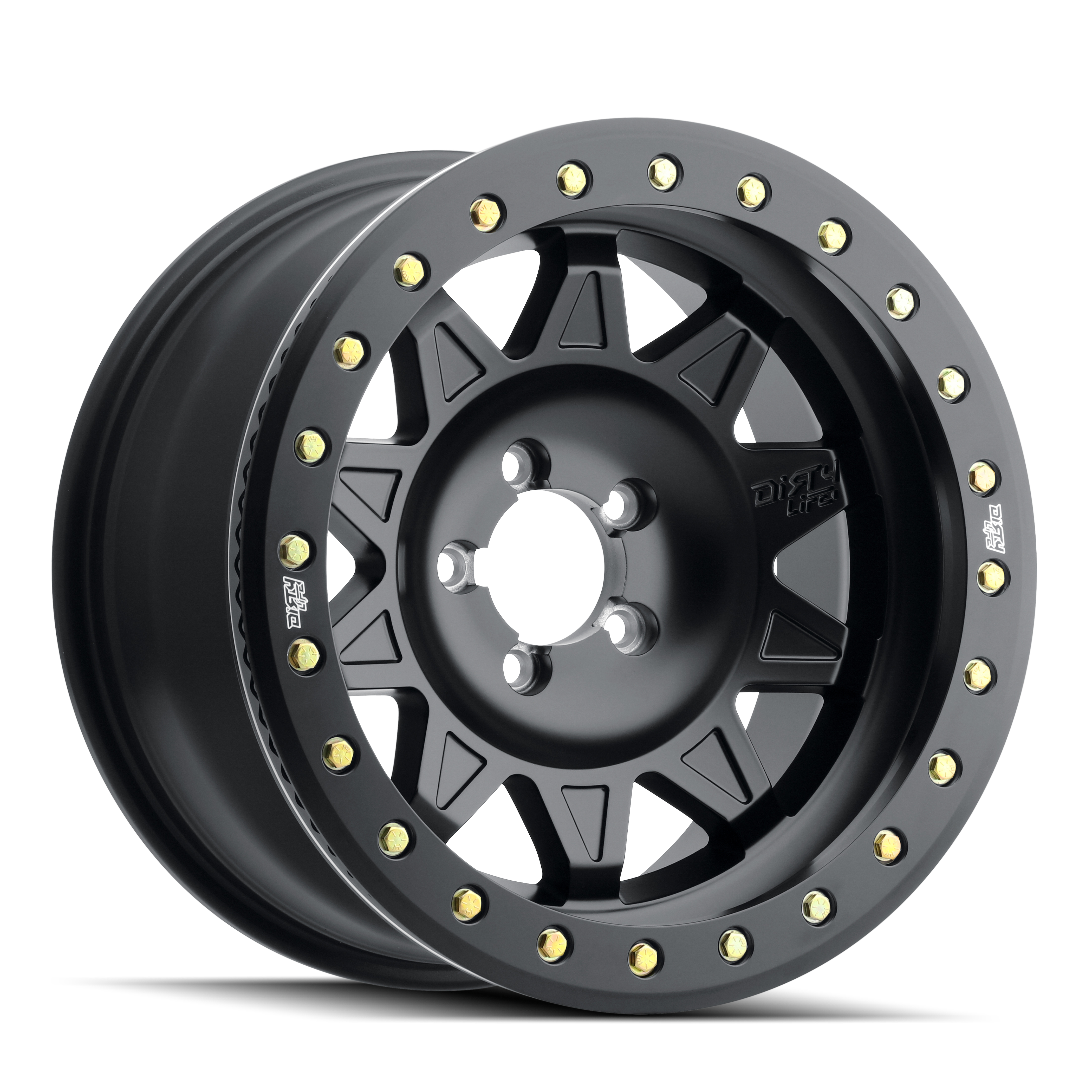 Dirty Life Roadkill Race 17x9 5x127 ET-14 71.5 Satin Black Wheels - Unleash Your Racing Spirit!