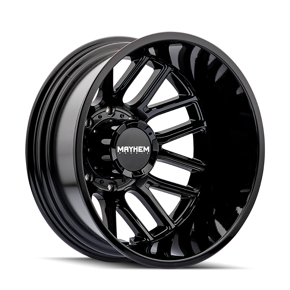 MAYHEM COGENTDUALLY 20x8.25 Gloss Black Wheels - Unleash the Power!