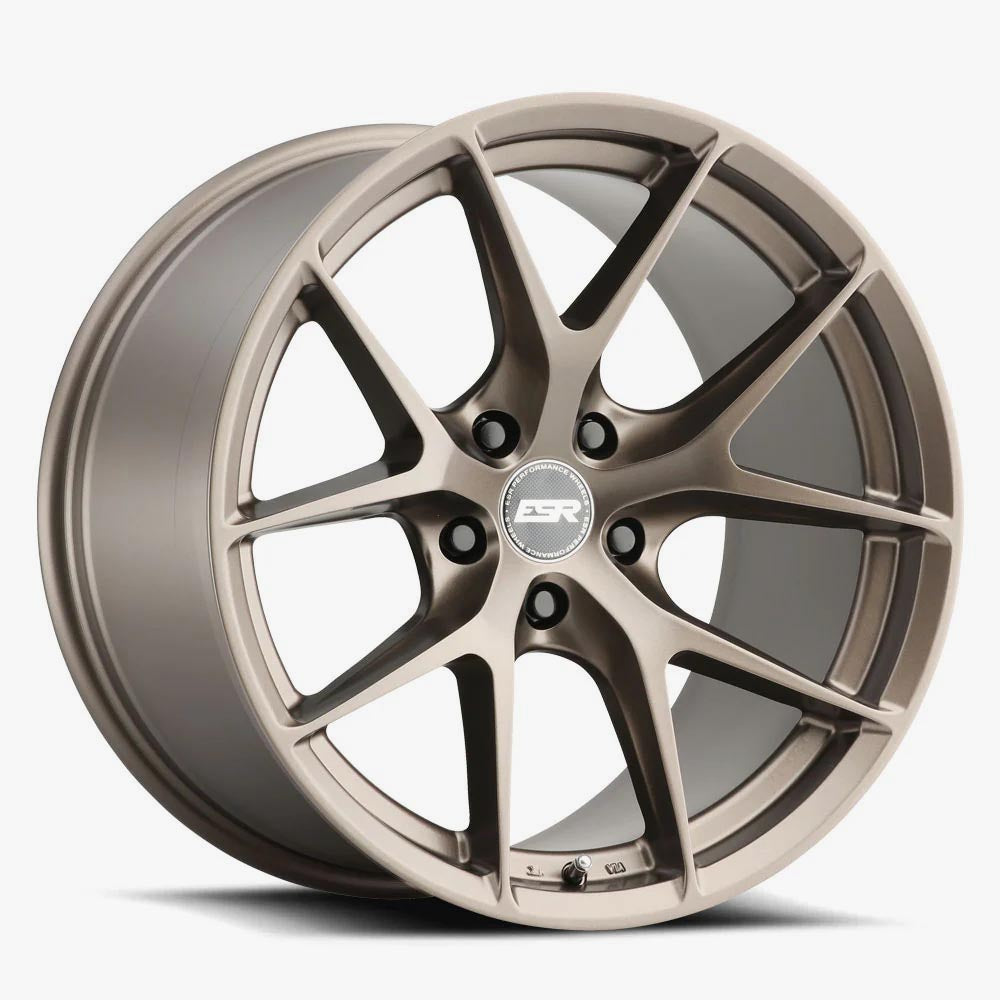 ESR RF2 19x9.5 5x120.6 (Custom Drill) ET22 Matte Bronze - Stunning Custom Wheels