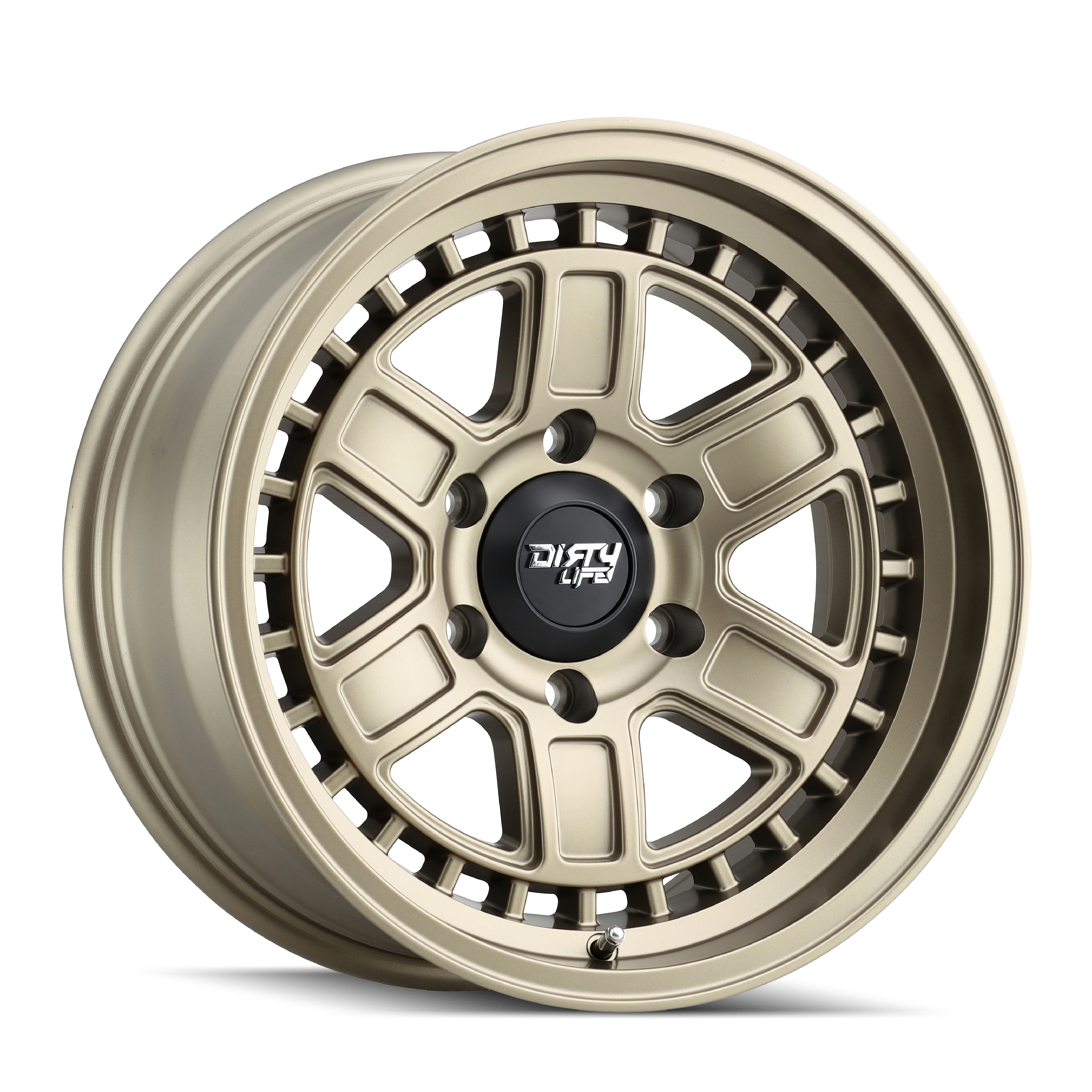 Dirty Life Cage 17x8.5 Matte Gold Wheels - A Must-Have!