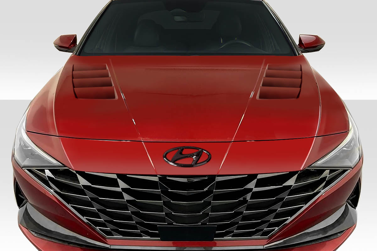 Unleash Style: 2021 - 2023 Hyundai Elantra Duraflex Kima One - Piece Hood