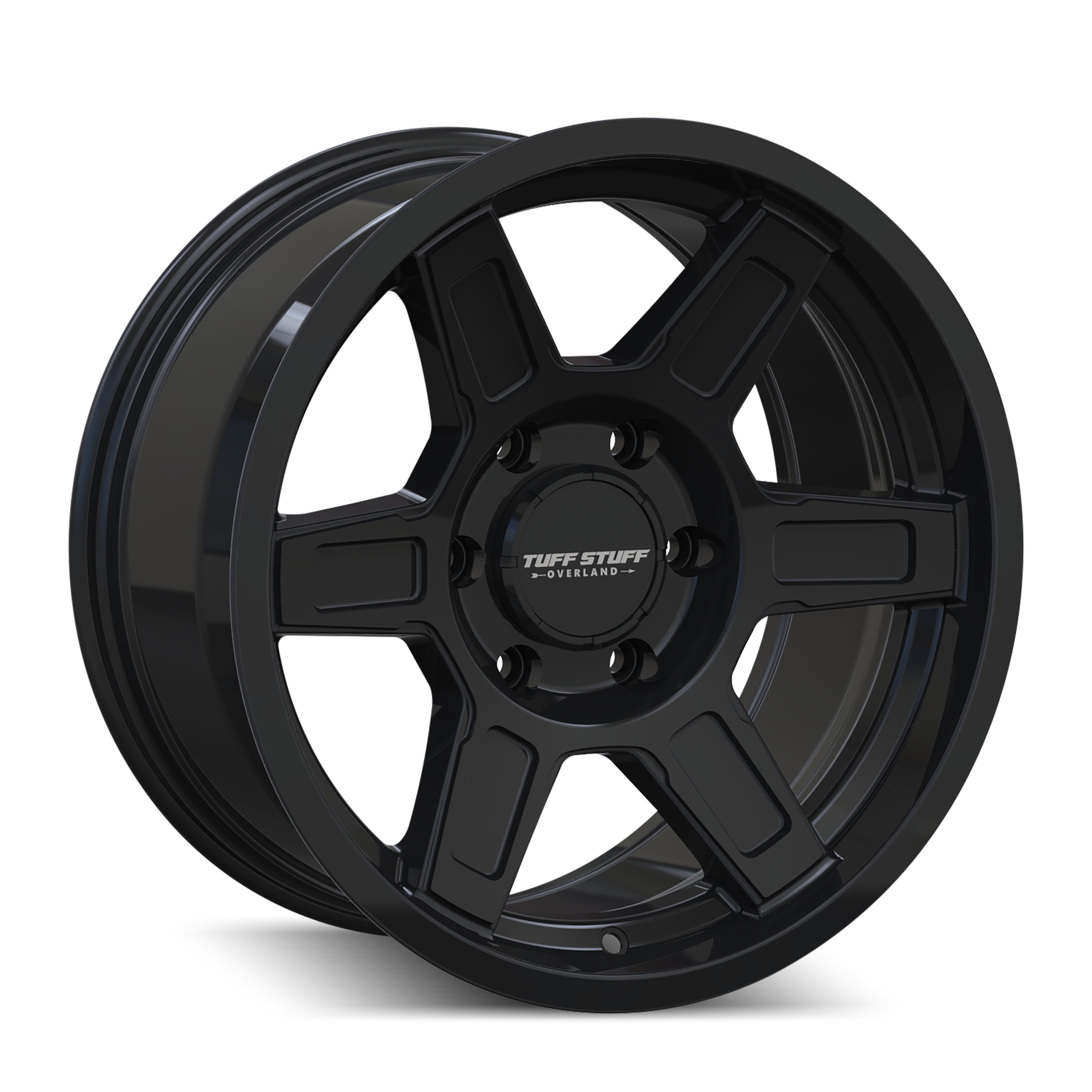 TUFFSTUFF ASCENT 17x8.5 5x127 ET0 71.5 Gloss Black - The Ultimate Wheels for Your Ride