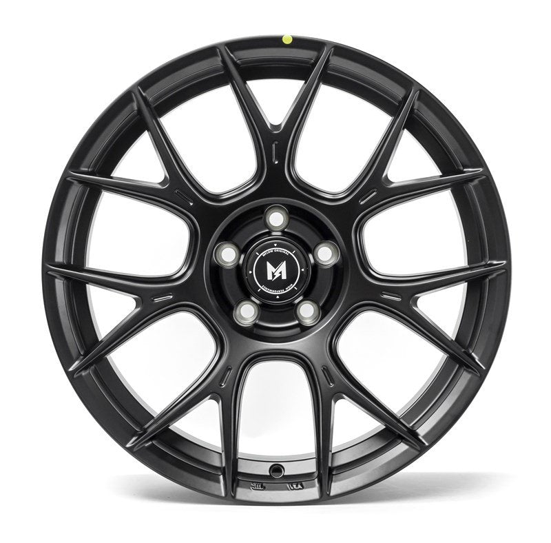 Stunning MFlow MFR1 20X8.5 5X112 ET35 66.6 Matt Black Wheels