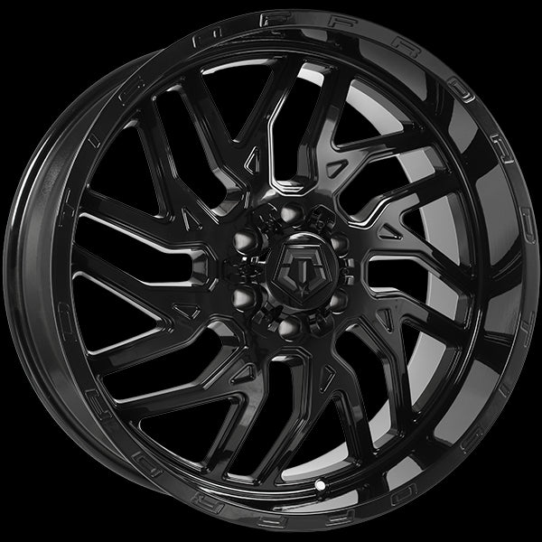 Stunning TIS Wheels 544 - 22x10.0 Gloss Black Wheels with Unique Bolt Patterns