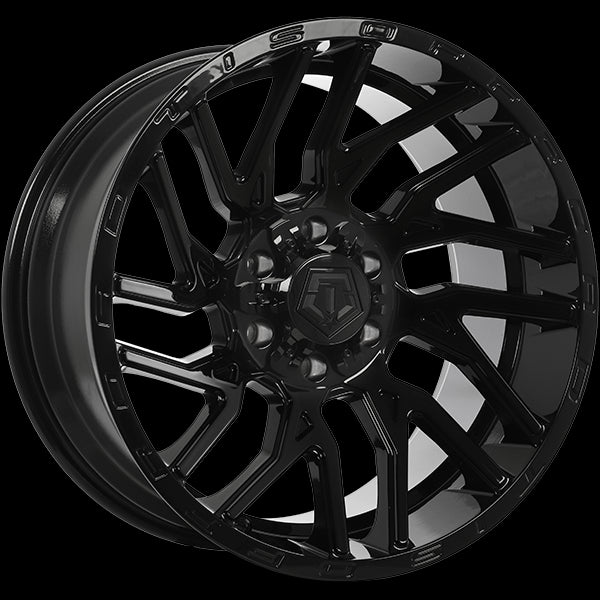 TIS Wheels 554 Gloss Black - Stunning 20x10.0 Wheels with Unique Bolt Patterns!