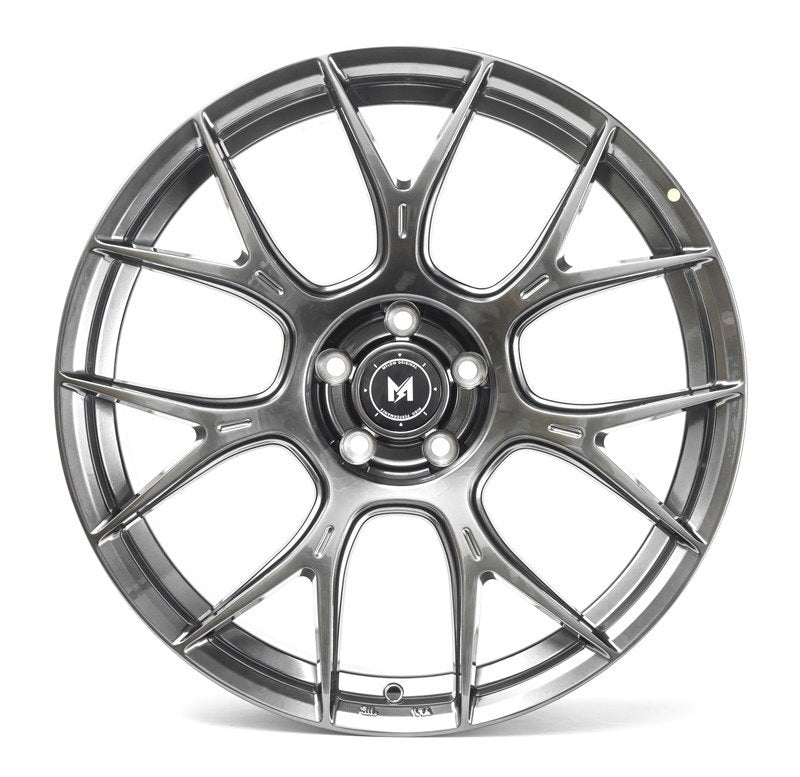 MFlow MFR1 19X8.5 5X114.3 ET35 73.1 Hyper Black - Stunning Wheels for Your Ride