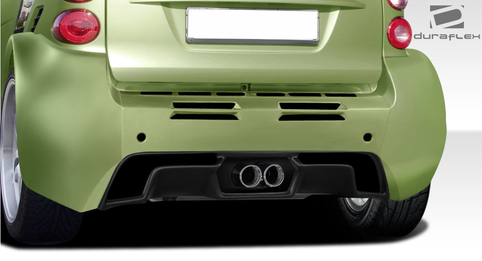 Revamp Your 2008 - 2016 Smart ForTwo with Duraflex GT300 Wide Body Rear Diffuser (1 Piece)
