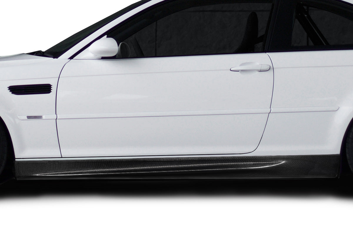 Upgrade Your 2001 - 2006 BMW M3 E46 with Stunning Carbon Creations 1M Look Side Skirt Rocker Panels (2 Pieces)